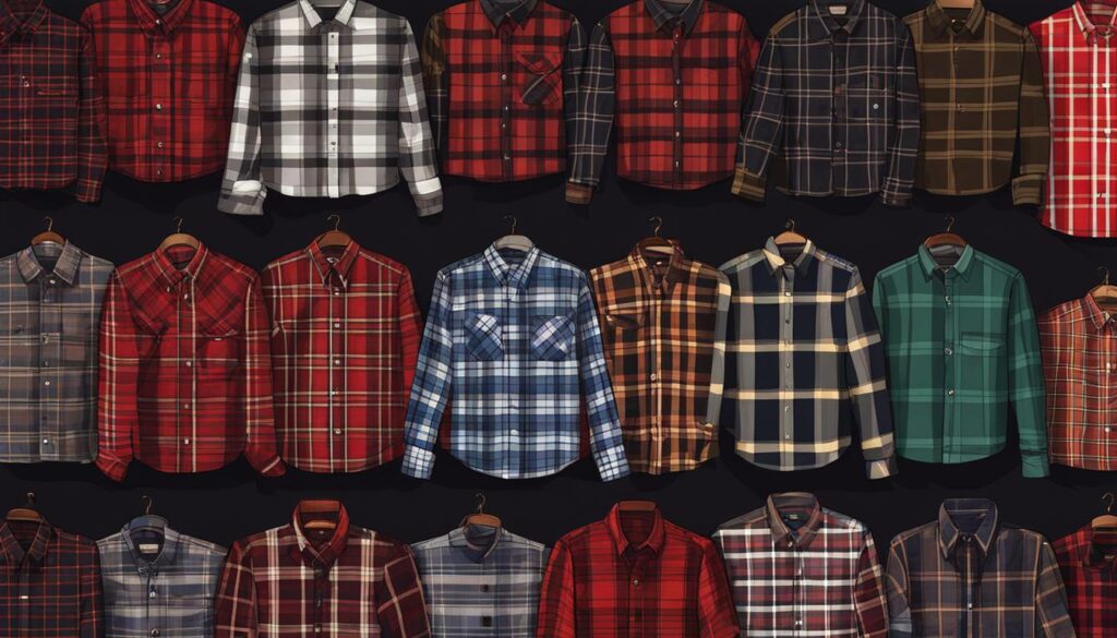 koszule męskie w kratę